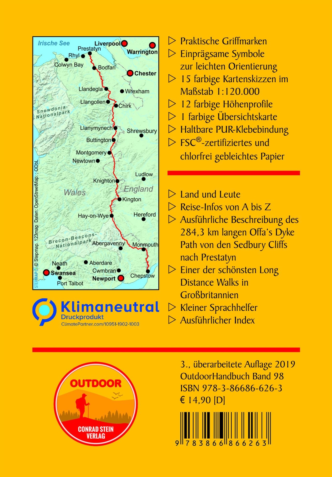 Thumbnail - Wales: Offa´s Dyke Path - Ingrid Retterath - 9783866866263