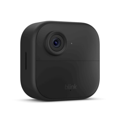 Blink Outdoor 4 - Battery-Powered Smart Security Add-on Camera Black