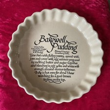 PERARSONS OF CHESTERFIELD BAKEWELL BUDINO / FLAN / PIATTO SCANALATO QUICHE GRES PORCELLANATO
