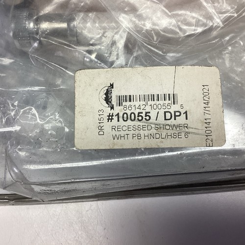 30 Scandvik 10055 DP1 Recessed Shower With 6” Hose White RV Camping New Cheap - Picture 5 of 6