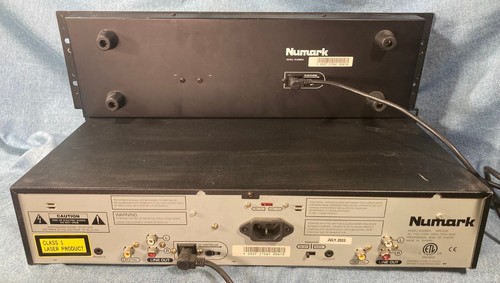 Numark Pro Dual CD Player MPCD33 Rackmountable for Repair As-Is FREE SHIPPING - Picture 3 of 3