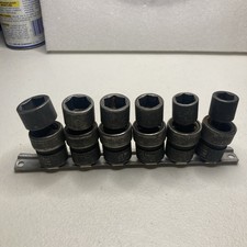 Sunex 38-inch Drive Metric Universal Socket Set 6-point 6-piece-12mm-17mm-i