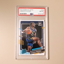 Jarace Walker PSA 8 #226 2023 24 Panini Basketball RC Rookie Trading Card Single. rookie card picture