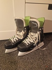 Bauer XLS Ice Hockey Skates UK Senior Size 8 with Blade Guards Used