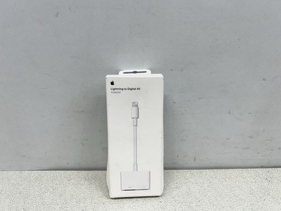 Apple - Lightning Digital A/V Adapter - White -