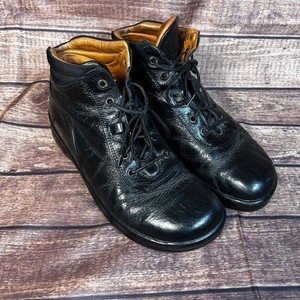 Footprints Birkenstock Black Leather Lace Up Chukka Boots Mens EU 40 Portugal Footprints by Birkenstock Boots | eBay main image 3