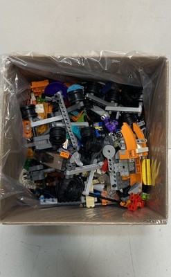 LEGO Bulk Lot Mixed Technic and System Bricks Parts Approximately 8 Pounds
