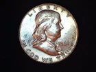 1962 D 50 cent Franklin half silver dollar