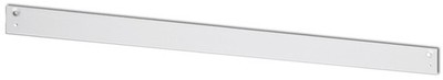 ASSA ABLOY Montageplatte für Gleitschiene Bandgegenseite, silber