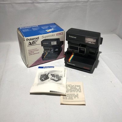Polaroid Supercolor 635-CL Instant Camera 600 Series Cameras Vintage Read Desc