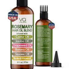 VITAL AFFAIR Blend of Pure Rosemary Oil for Hair Growth with Castor, Batana, Joj