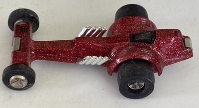 Tonka Totes SUPER WHIP Dragster RED METAL FLAKE  Vintage RARE NICE!