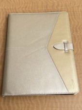 Executive Resume Padfolio Portfolio Folder Legal Pad Organizer Gold Interview