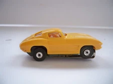 Vintage Aurora Tyco "S"  63 Corvette Stingray HO Slot Car