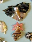 Vintage Shell Earrings Pendant Repair and Repurpose Lot — photo 6