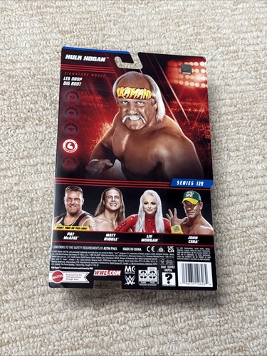 Hulk Hogan Series 139 Action Figure WWE WWF New Sealed - Picture 2 of 2