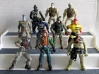 GI JOE/MILITARY/ADVENTURE KO/BOOTLEG FIGURE LOT - 10 Pieces