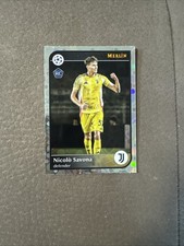 TOPPS CHROME MERLIN UCC 2024 2025 JUVENTUS NICOLO SAVONA RC VINTAGE REFRACTOR