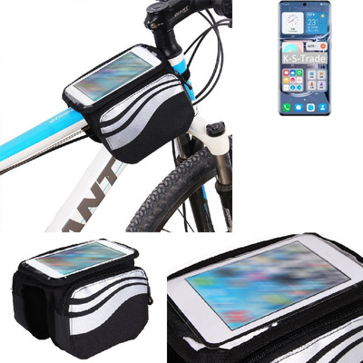 Rahmentasche Fahrradtasche Fahrradhalterung für Huawei P50 Pro Kirin 9000 Fahrr