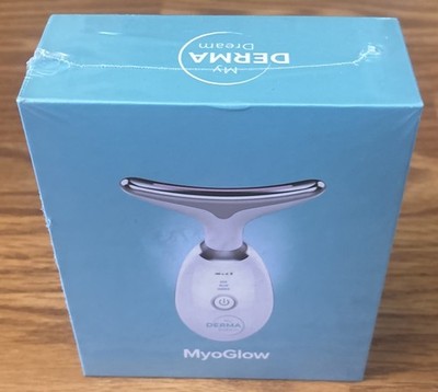 Myoglow My Derma Dream MDD Premium Sculpting Light Therapy Device Face Neck Body