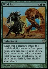 Wild Pair -Foil Near Mint MTG Premium Deck Series: Slivers