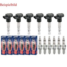 6x HITACHI Zündspule +6x NGK Zündkerze Iridium IX für Porsche Boxster 986
