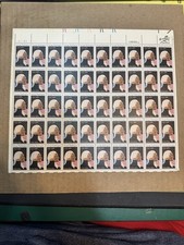 U.S. COMM SHEET OF 50 SCOTT#1952 1982 20ct GEORGE WASHINGTON MNH P#111111