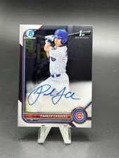 2022 Bowman Chrome Parker Chavers Auto 1st #CPA-PC Cubs