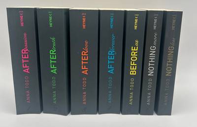 Anna Todd komplette AFTER Reihe Band 1-7 mit Nothing & before us - Alle Teile