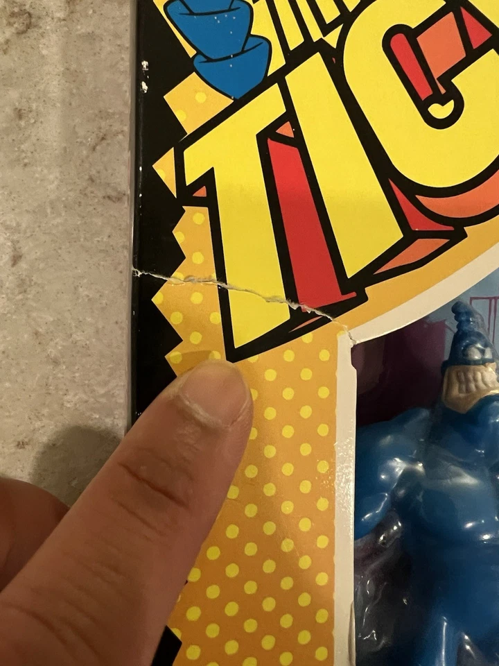 The Tick Bendables 4 件套可动人偶套装 Gordy 玩具。 全新带盒! — 第 2/4 张图片