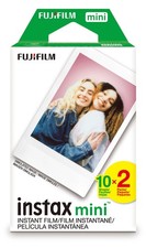 Instax Mini Instant Film Twin Pack White , 20 Photos