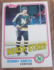 1981-82 TOPPS HOCKEY  #37 BOBBY SMITH MINNESOTA NORTH STARS