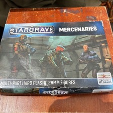 Stargrave Mercenaries 20 Multi-Part Hard Plastic 28mm Figures  Brand New 
