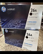 Lot Of 2 HP 26A CF226A Black Toner Genuine OEM NEW LaserJet Pro Printer