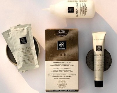 Apivita My Color Elixir Hair Colourants, Argan, Olive & Avocado Oil, Honey