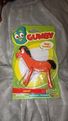 NJ Croce Gumby Pokey 5'' Bendable Rubber Figure 2006 NEW Old Stock