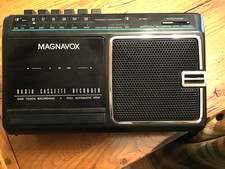 Vintage Magnavox Radio AM FM Cassette Player  Recorder D7185/17R Portable Parts