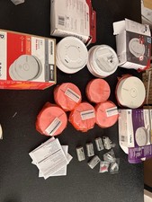 New Lot of 8 Smoke and Fire Alarms Smoke Detectors universal kidde
