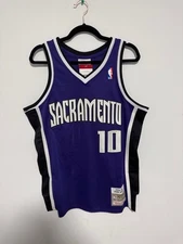 Mitchell & Ness 🏀 Mike Bibby 🏀 #10 Purple Kings Jersey