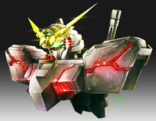 Anime mobile suit Custom Gaming Mat Desk
