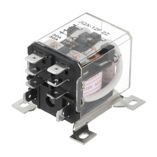 AC220V 30A Electromagnetic Relay, High Power Relay DPDT 2NO 2NC Din Rail