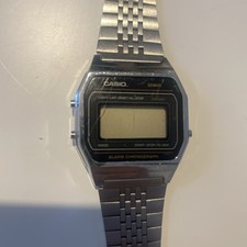 Casio A151 415 1980s Japan Vintage Watch Stainless Clasp