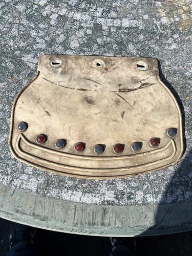OEM Vintage Harley Knucklehead Panhead Flathead Mud Flap Mud Guard with Jewels