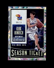 2015 Contenders SEASON TICKET CRACKED ICE SP KIRK HINRICH /23! Kansas Jayhawks 