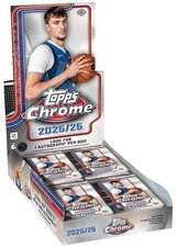 2025-26 Topps Chrome Basketball Hobby Box