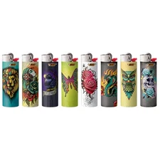 BIC Special Edition Tattoos Series Lighters