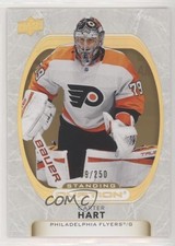 2021-22 Upper Deck Ovation Gold Spectrum Standing 39/250 Carter Hart #14 z6b