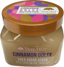 Tree Hut Cinnamon Dolce Shea Sugar Body Bath Scrub 18oz Gift NEW