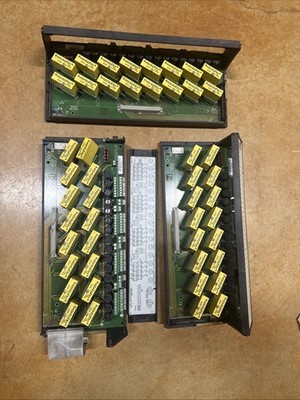 Fisher Rosemount 01984-4124-0001 ISOLATED DISCRETE TERMINATION PANEL B LOT x3