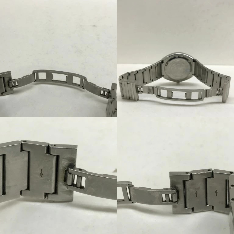 TECHNOS SKYMACH Automatic Watch Silver/White Used… - image 5